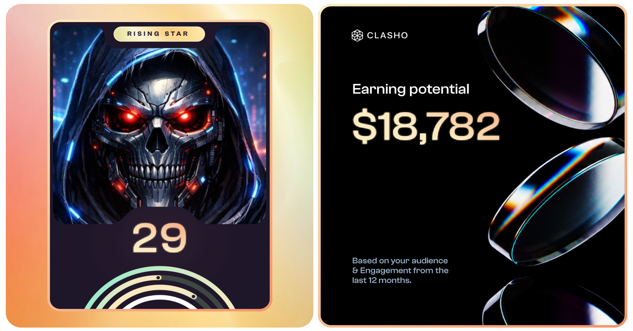 @cryptobullart Clasho scorecard — 29 — RISING STAR
